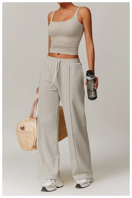 Aurora Luxe Vest & Flare Loungewear Set - Image 3