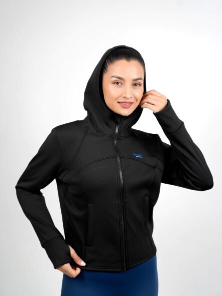 Cloudsoft Hooded Loungewear Jacket - Image 3