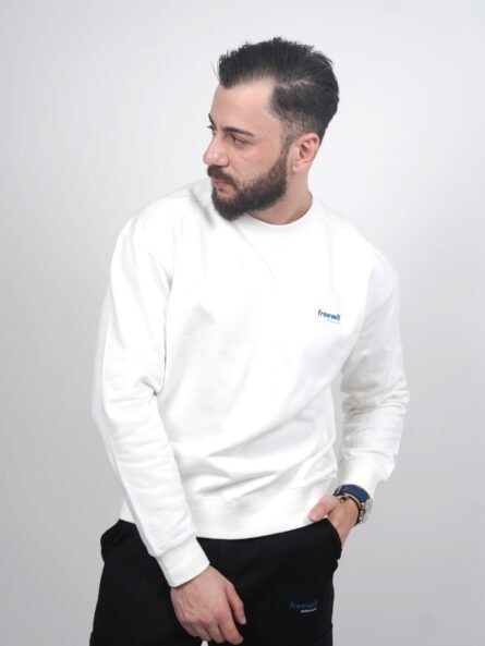 Cotton Canvas Oversize Middle Sleeve Tee - Image 10