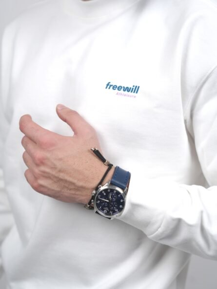 Cotton Canvas Oversize Middle Sleeve Tee - Image 6