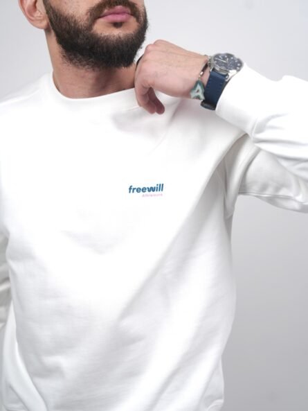 Cotton Canvas Oversize Middle Sleeve Tee - Image 7