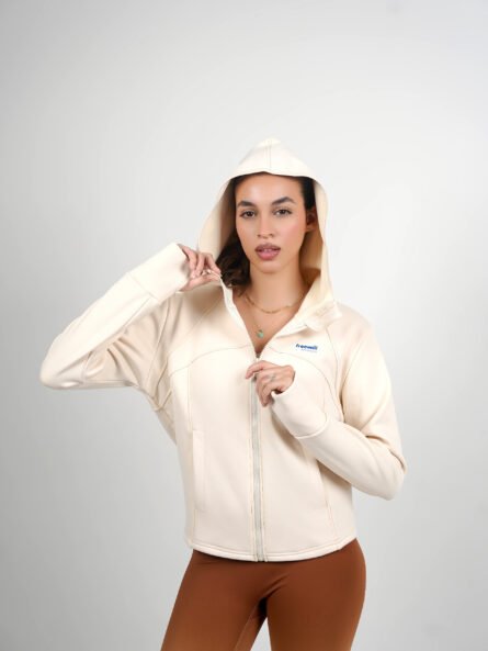 Cloudsoft Hooded Loungewear Jacket - Image 4